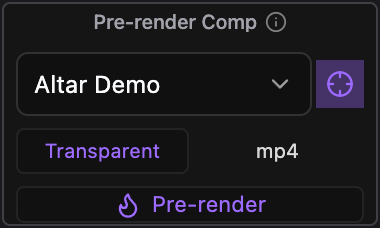 Pre-render Comp in After Effects