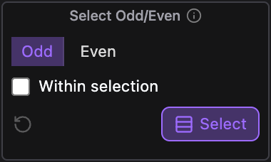 Select Odd/Even in After Effects